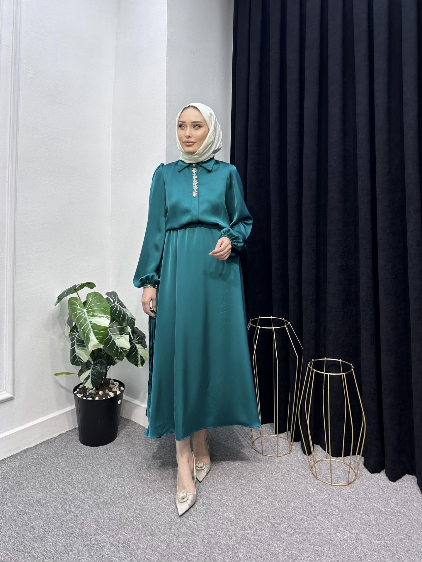 Saten Etek Takım - G243